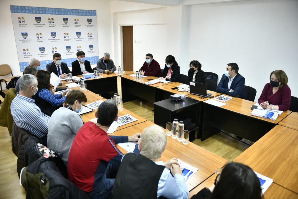Întâlnire a conducerii ADR SV Oltenia cu autoritățile din Mehedinți, în contextul elaborării POR SV Oltenia 2021-2027 - 2.03.2022