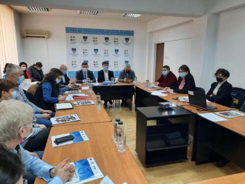 Întâlnire a conducerii ADR SV Oltenia cu autoritățile din Mehedinți, în contextul elaborării POR SV Oltenia 2021-2027 - 2.03.2022
